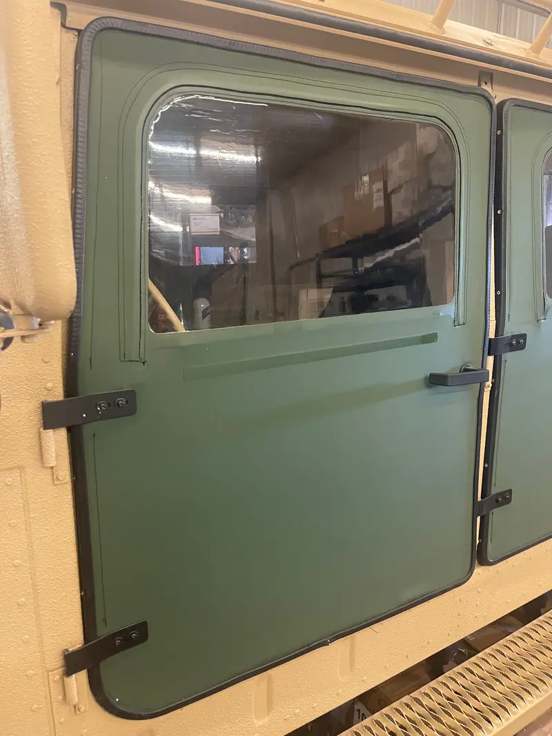 New Single Soft Canvas Doors Fits Military Humvee Hmmwv 1