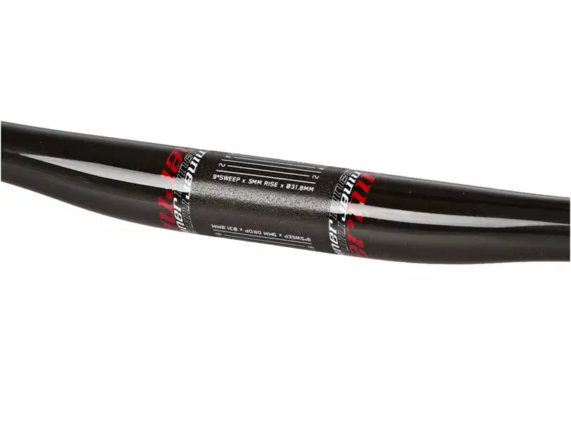 Niner Flat Top 9 Carbon Flat Bar - Black-Red 1