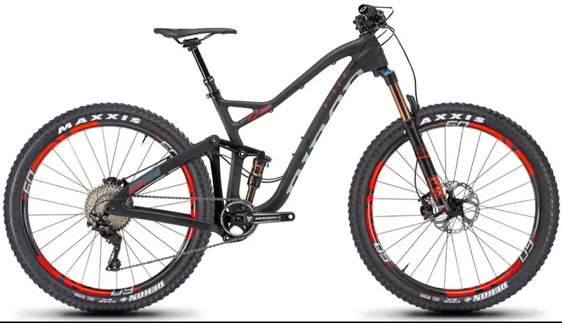 Niner Jet 9 Rdo 29 - 4-Star - Xt - Carbon-Red - Medium - Demo1 1