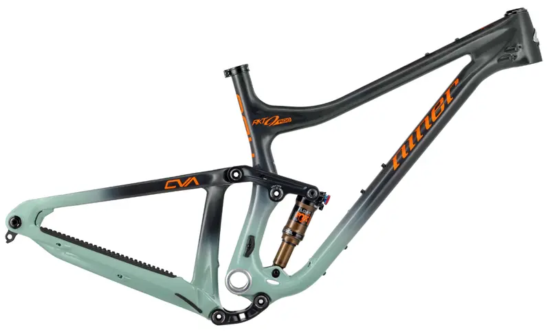 Niner Rkt 9 Rdo Mtb Frame - Fox Factory - Avalanche Grey-Orange - 2026 1