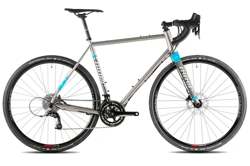 Niner Rlt Steel Road Bike - 3-Star Rival - Demo1 - Gray-Blue 1