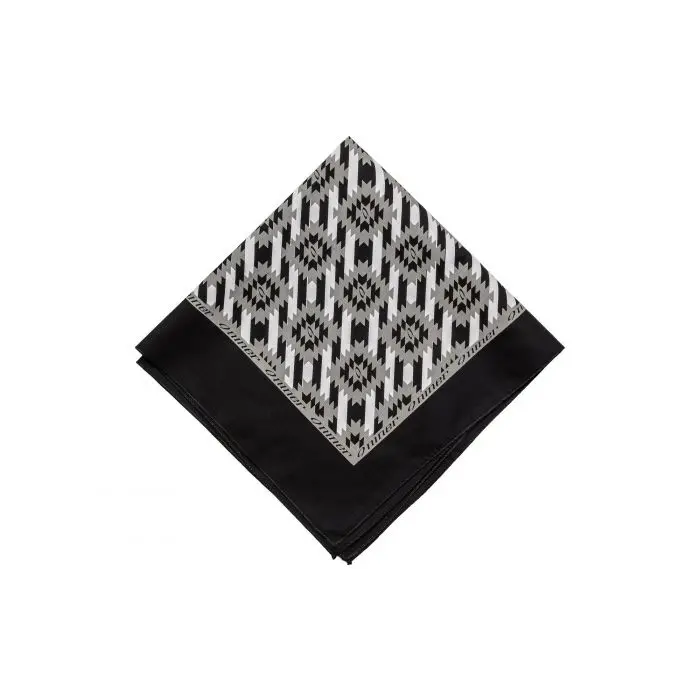 Niner Serape Bandana - Black 1