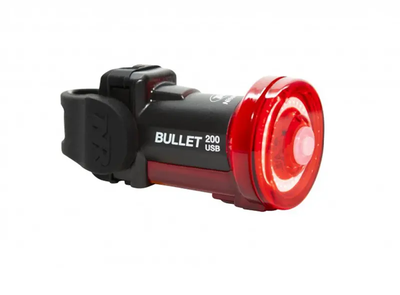 Niterider Bullet 200 Rear Light - Black-Red 1