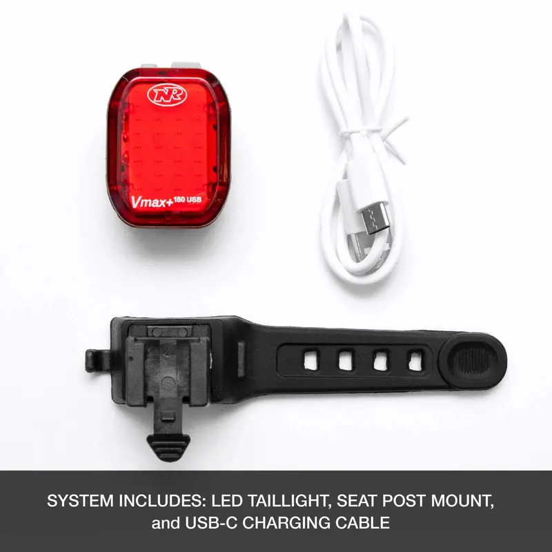 Niterider Vmax+ 150 Tail Light - Red-Black 2
