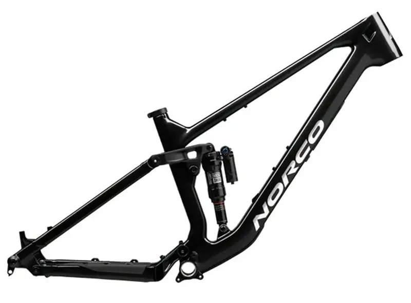 Norco Fluid C 29 Full Suspension Frame - Black-Chrome - 2024 1