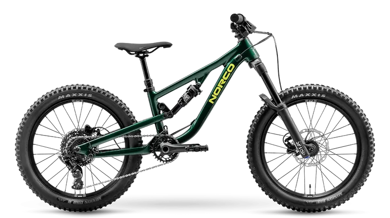 Norco Fluid Fs 20 - Dark Metallic Green - 2026 1
