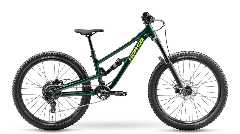 Norco Fluid Fs 24 - Dark Metallic Green - 2026 1