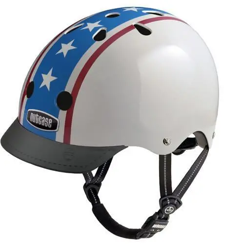 Nutcase Americana Helmet - White 1