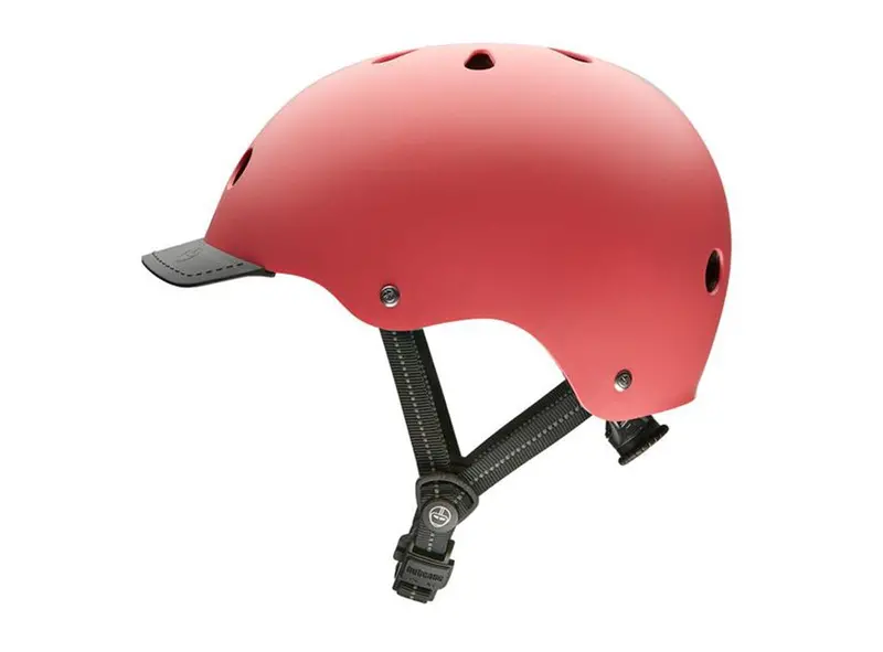 Nutcase Coral Satin Street Helmet - Pink 1