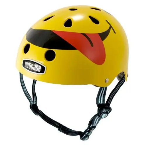 Nutcase Little Nutty Dazed & Amused Kids Helmet - Yellow 1
