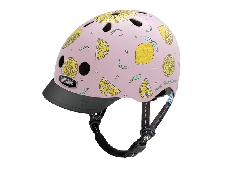 Nutcase Little Nutty Pink Lemonade Helmet 1