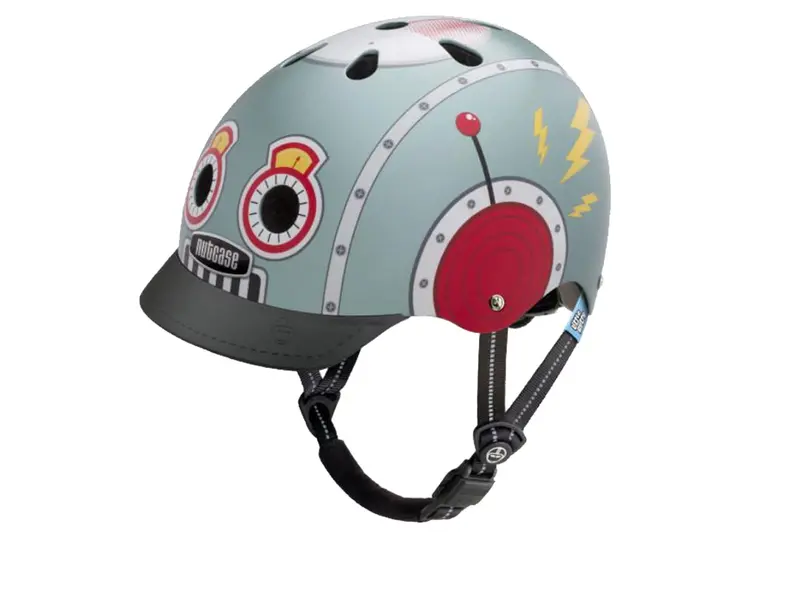 Nutcase Little Nutty Tin Robot Helmet 1