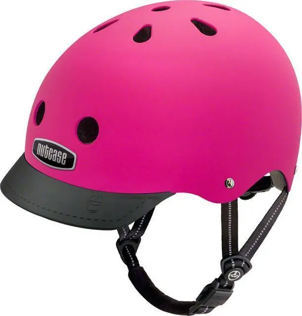 Nutcase Street Helmet - Matte Fuchsia 1