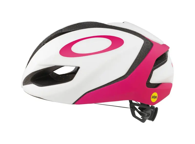 Oakley Aro5 Road Helmet - White-Rubine Red 1