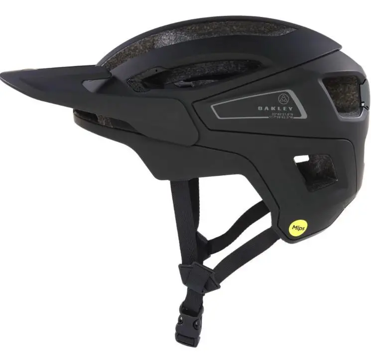 Oakley Drt3 Mtb Helmet - Matt Black-Brushed Metal - 2022 1