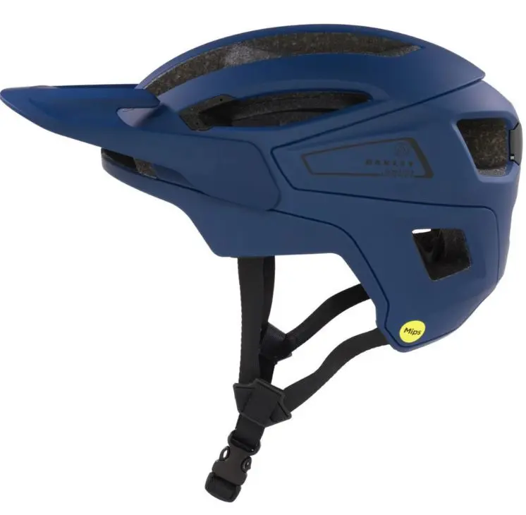 Oakley Drt3 Mtb Helmet - Poseidon Blue-Brushed Metal - 2022 1