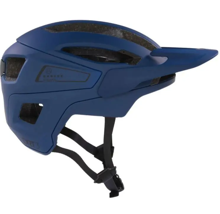 Oakley Drt3 Mtb Helmet - Poseidon Blue-Brushed Metal - 2022 2
