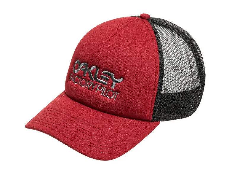 Oakley Factory Pilot Trucker Hat - Iron Red 1