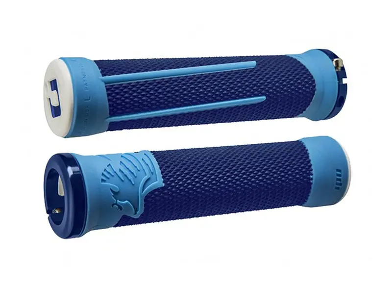 Odi Ag-2 Lock-On Grips - Blue-Blue 1