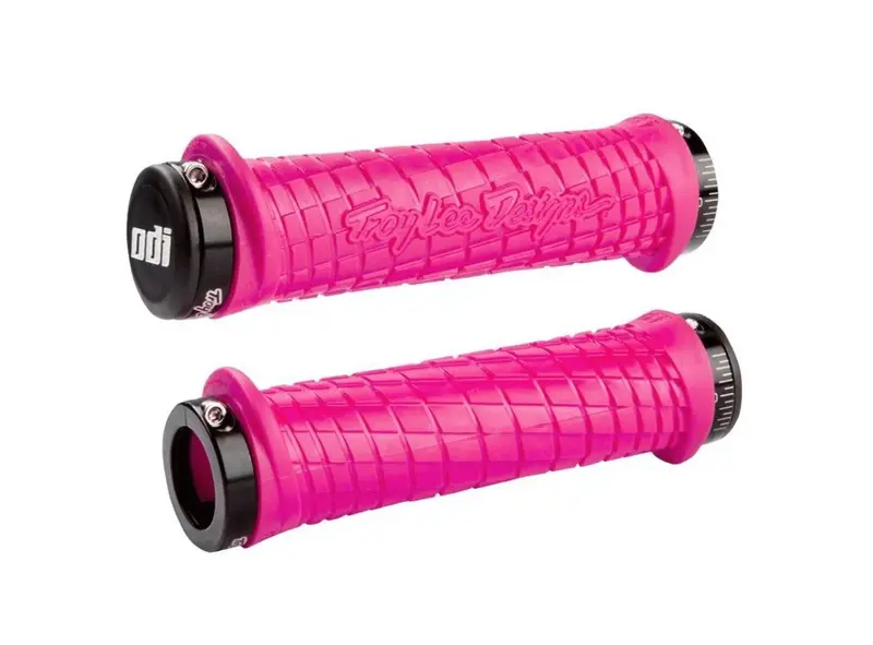 Odi Troy Lee Lock-On Bonus Pack Grips - Pink 1