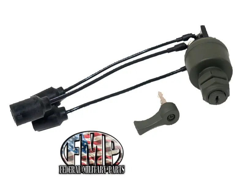 Oem Style Keyed Ignition Switch Fits All Military Vehicles Including Humvee Etc. 2