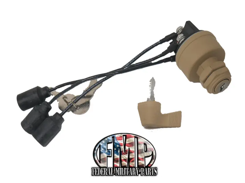 Oem Style Keyed Ignition Switch Fits All Military Vehicles Including Humvee Etc. 2
