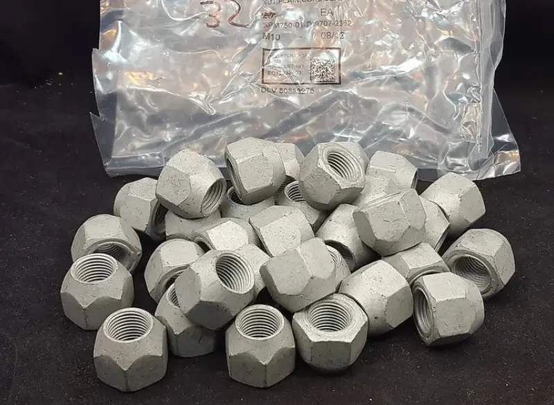 Oem Tapered Lug Nuts (Aka Gear Hub Nuts) -For Mounting Military Tires Including Humvee Wheels And Military Trailers 1
