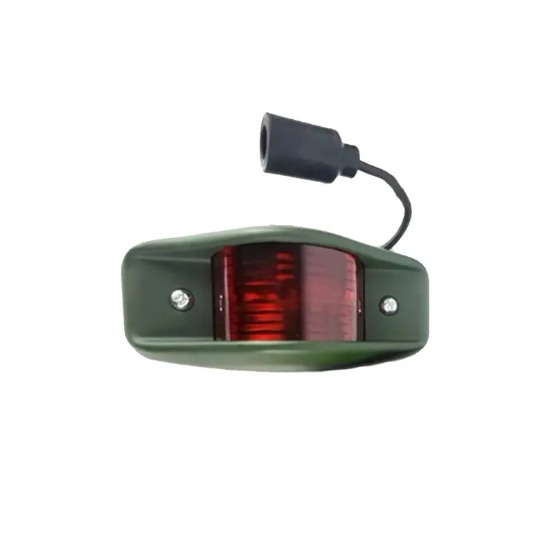 One Side Marker Clearance Light Green Body Red Lens 1