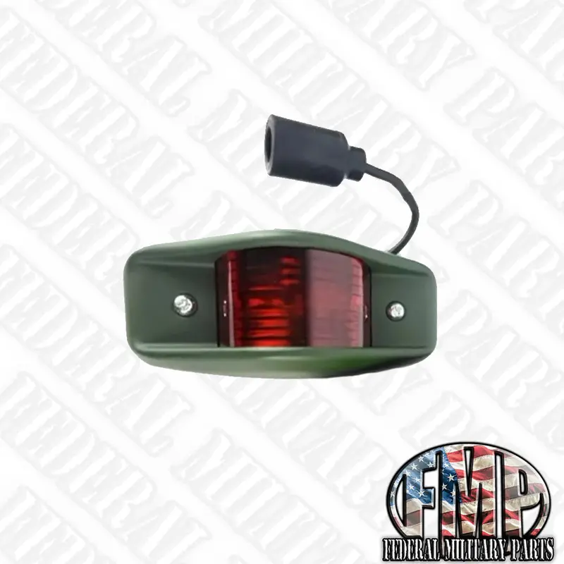One Side Marker Clearance Light Green Body Red Lens 2