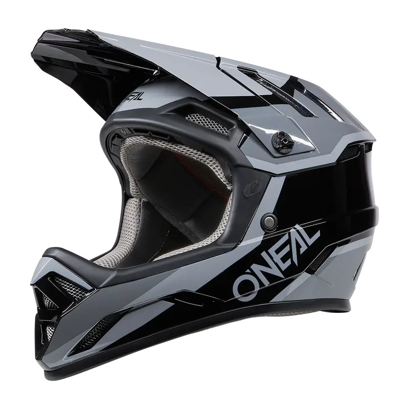 O'neal Backflip Full Face Helmet - Strike - Black-Gray 1