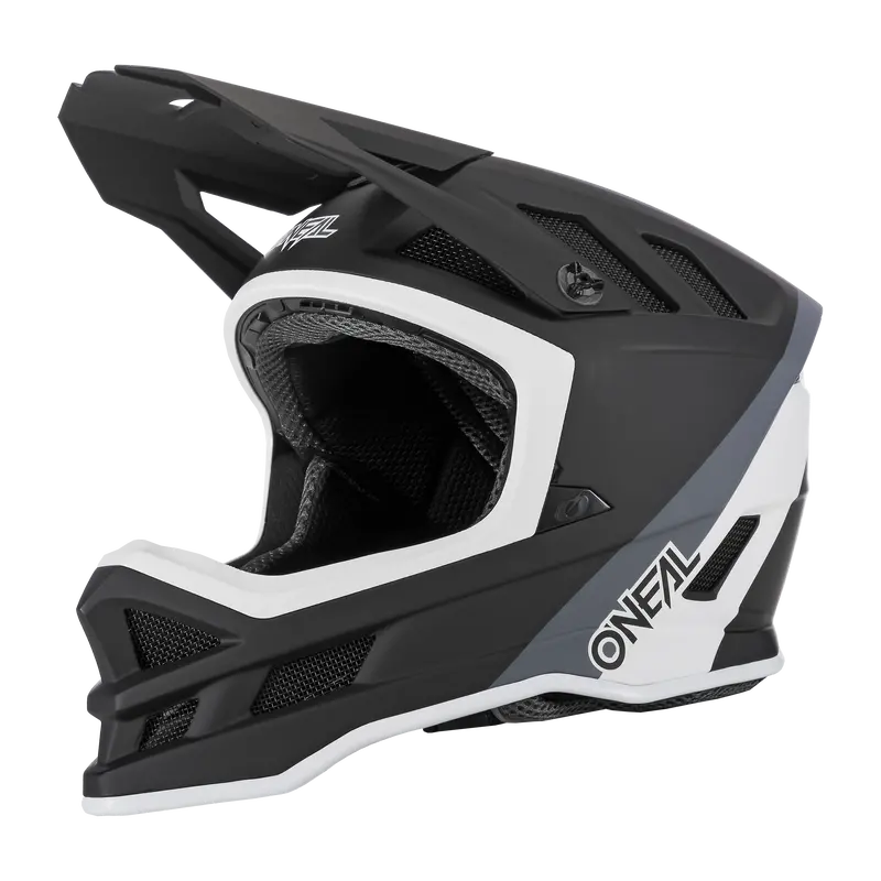 O'neal Blade Hyperlite Full Face Helmet - Charger - Black-White 1