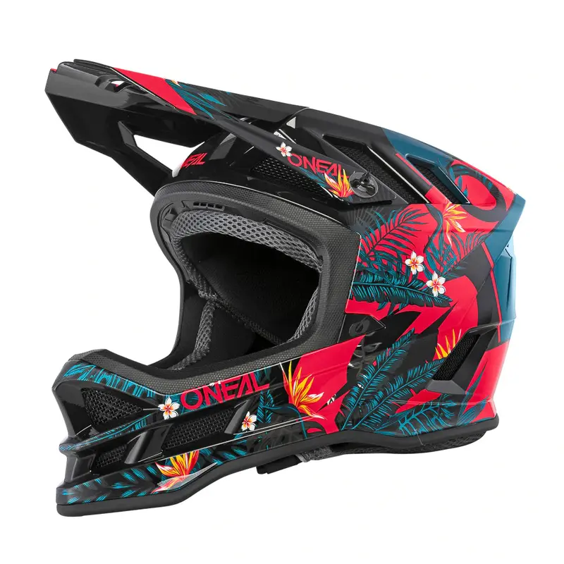 O'neal Blade Polyacrylite Full Face Helmet - Rio - Red 1