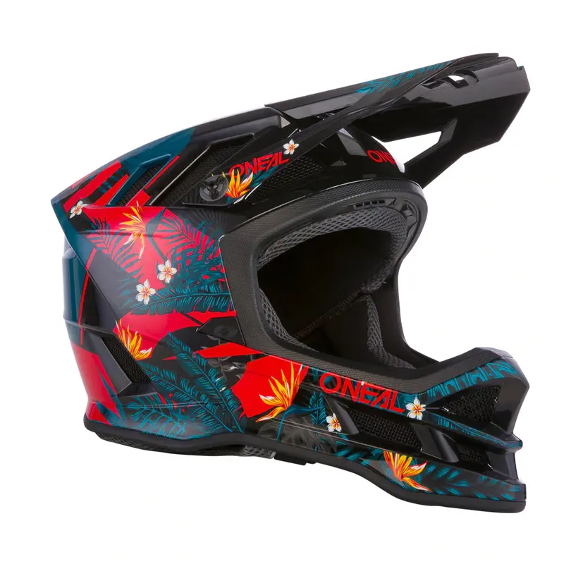 O'neal Blade Polyacrylite Full Face Helmet - Rio - Red 2