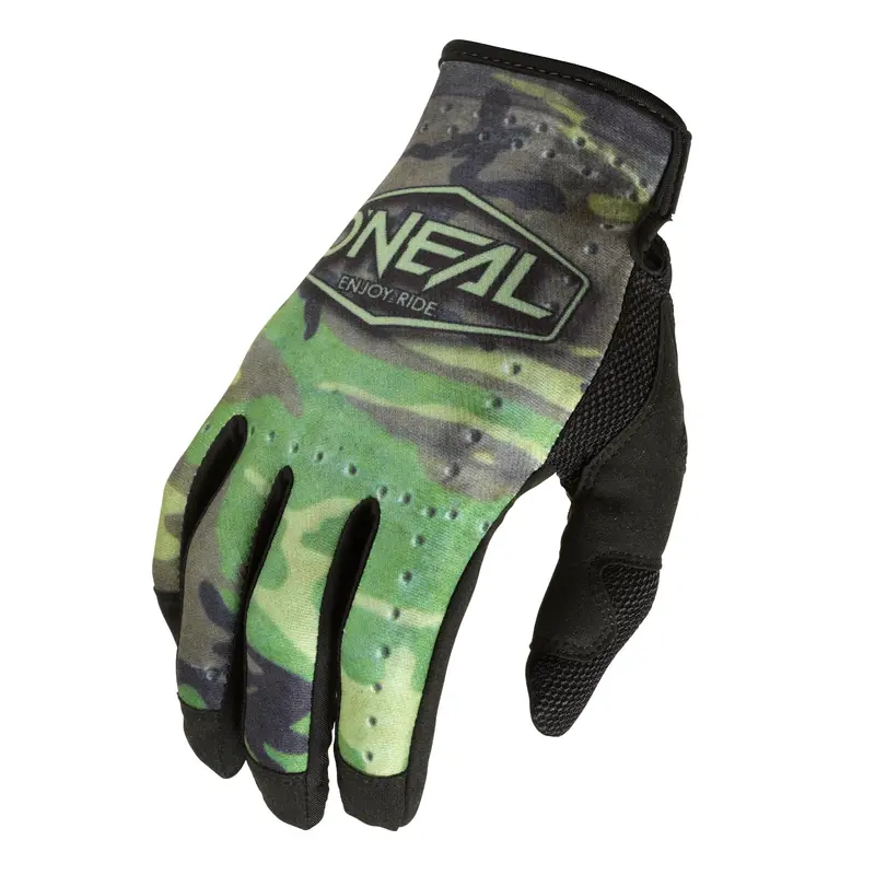 O'neal Mayhem Mtb Glove - Camo - Black-Green 1