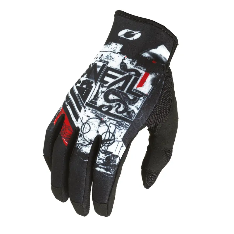 O'neal Mayhem Mtb Glove - Scarz - Black-White 1