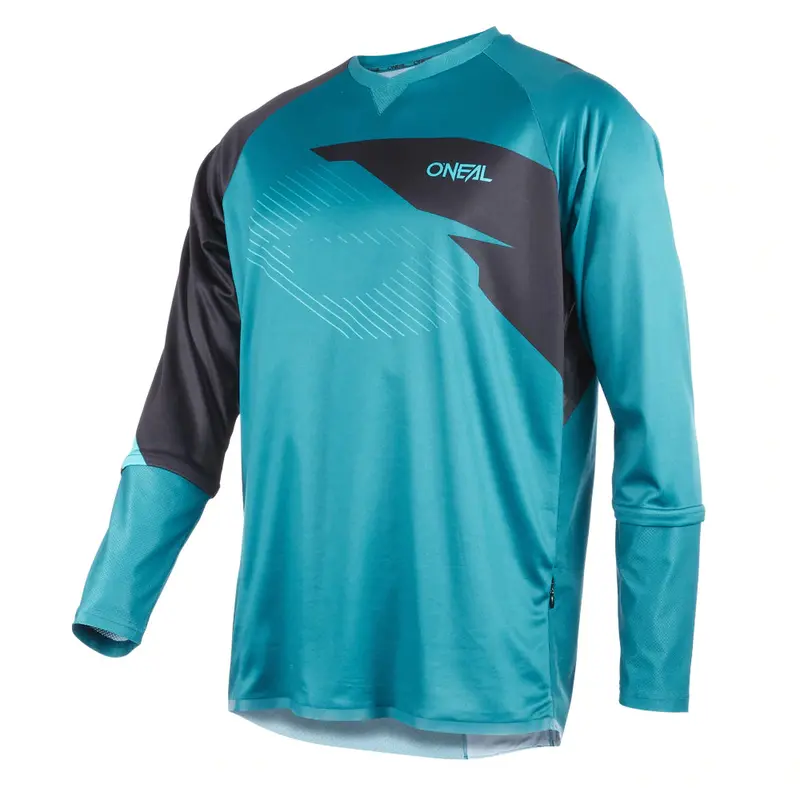 O'neal Tobanga Long Sleeve Mtb Jersey - Petrol-Teal 1