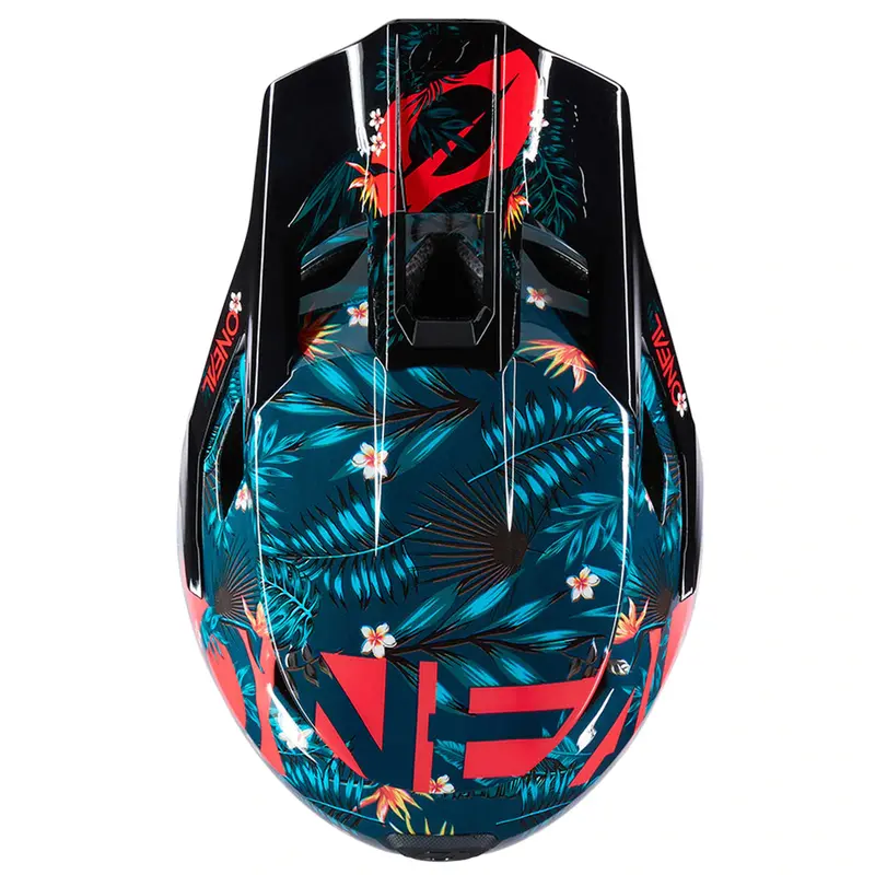 O'neal Transition Full Face Helmet - Rio - Red 3