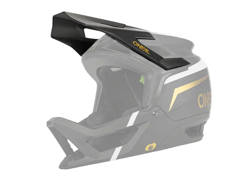 O'neal Transition Replacement Visor - Flash - Black-White-Gold 1