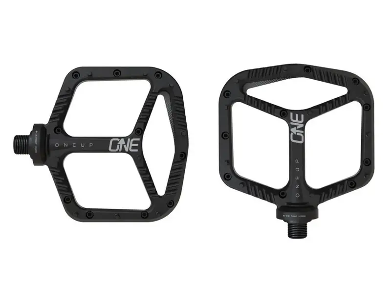 Oneup Aluminum Platform Pedals - Black 1