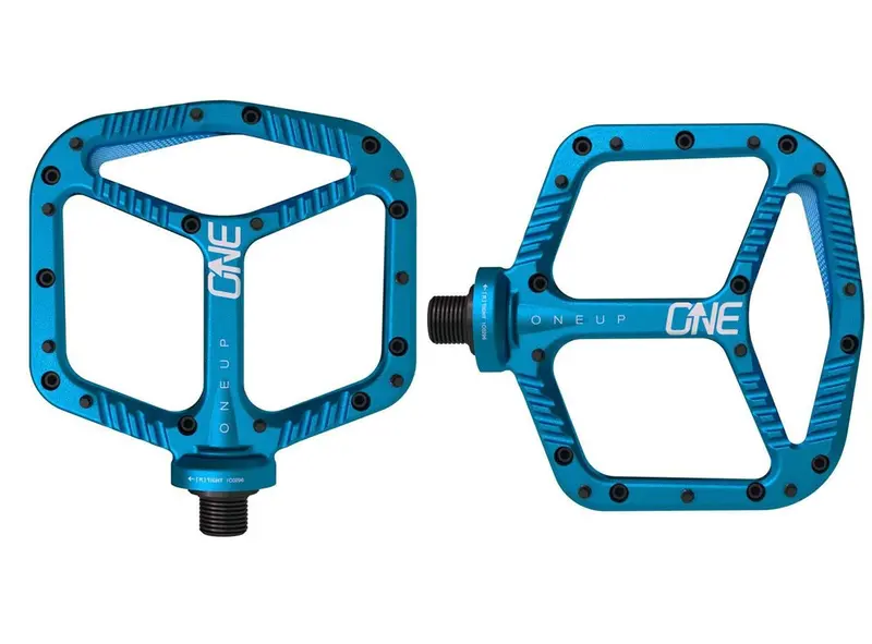 Oneup Aluminum Platform Pedals - Blue 1