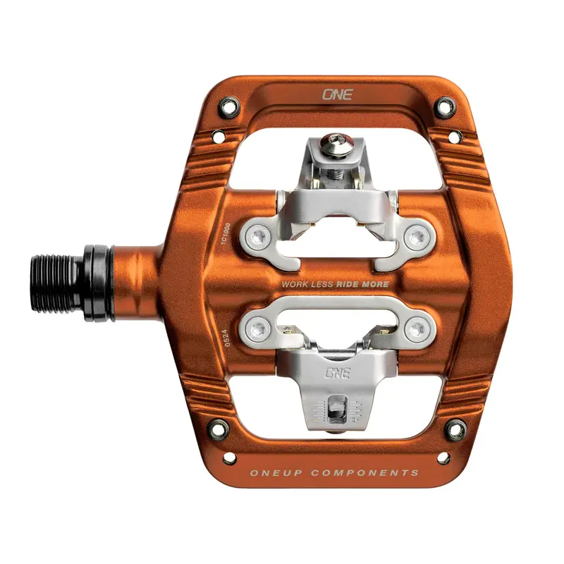 Oneup Clip Mtb Spd Pedals - Orange 2