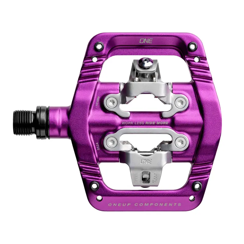 Oneup Clip Mtb Spd Pedals - Purple 2