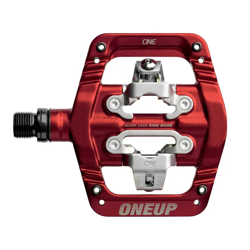 Oneup Clip Mtb Spd Pedals - Red 1