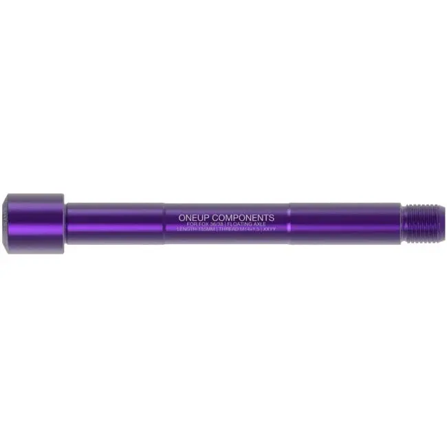 Oneup Fork Thru Axle - Fox Floating 15X110mm Boost - Purple 1