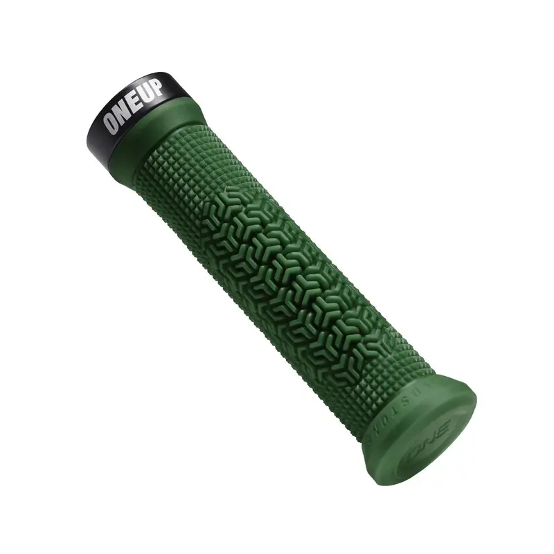 Oneup Jackson Goldstone Lock-On Mtb Grips - Dark Green 1