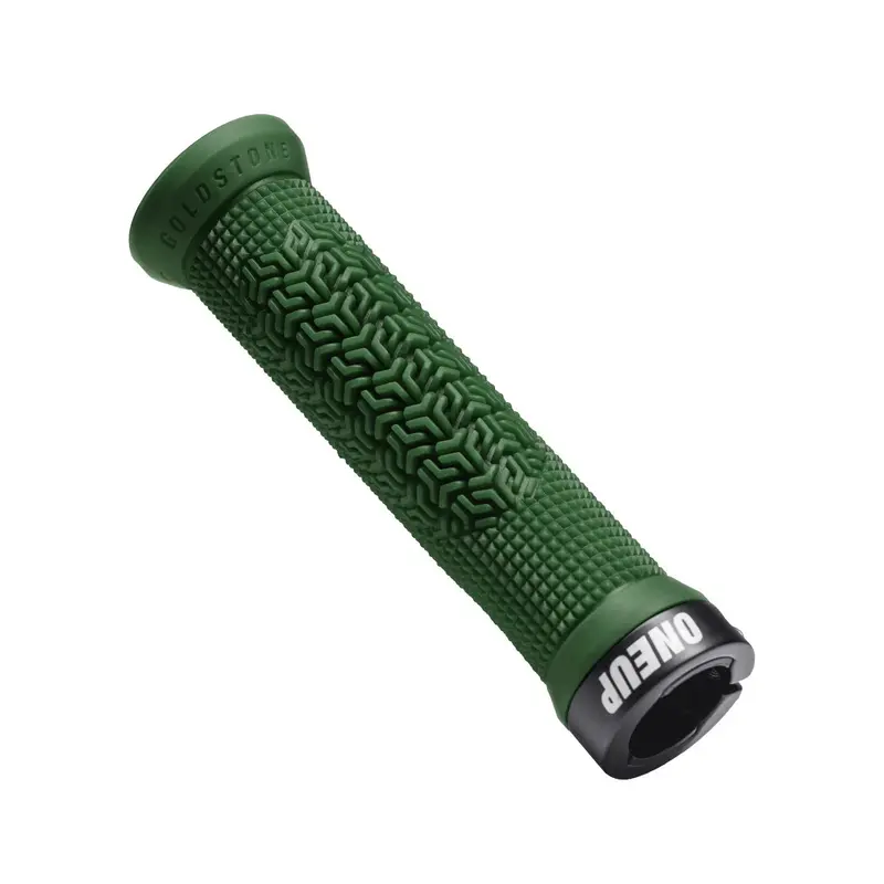 Oneup Jackson Goldstone Lock-On Mtb Grips - Dark Green 2