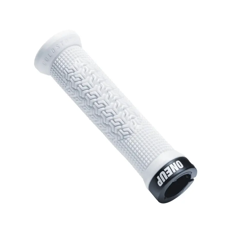Oneup Jackson Goldstone Lock-On Mtb Grips - White 2