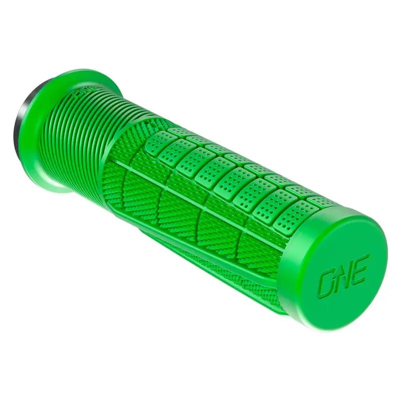 Oneup Thick Lock-On Mtb Grips - Green 1