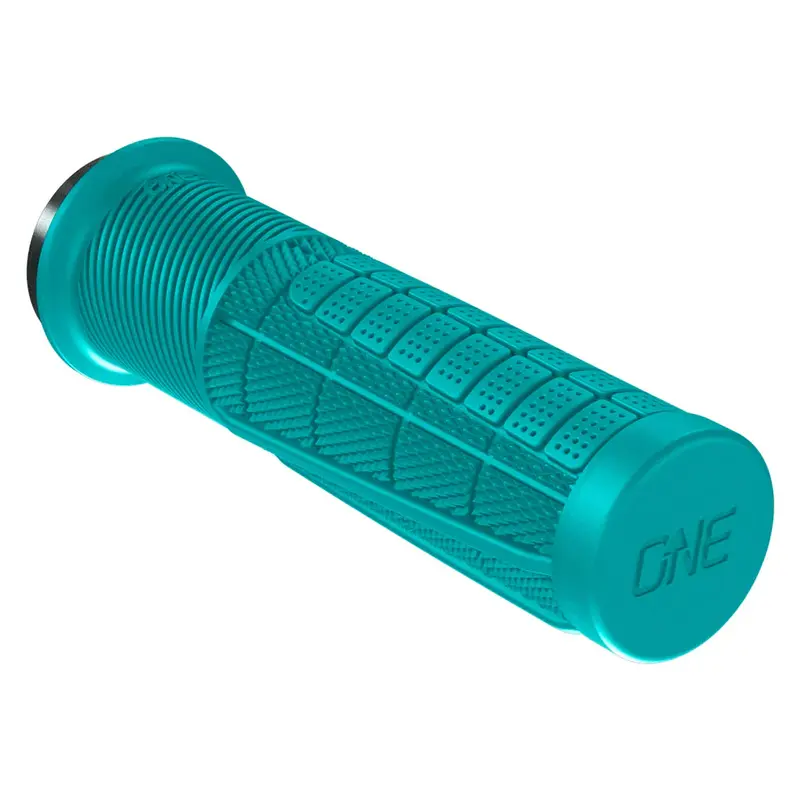 Oneup Thick Lock-On Mtb Grips - Turquoise 1