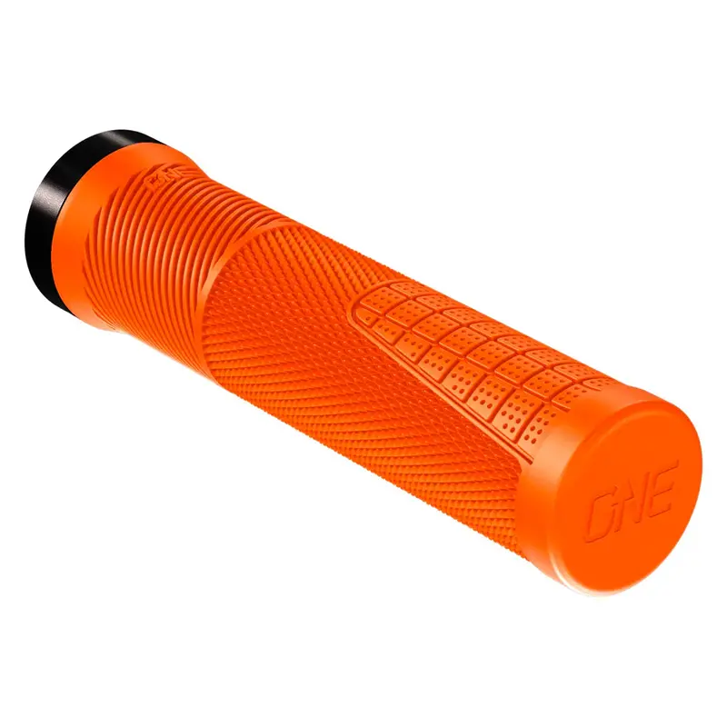 Oneup Thin Lock-On Mtb Grips - Orange 1